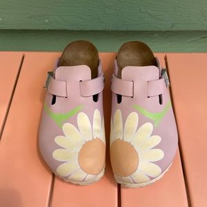 Birkies by Birkenstock Daisy Floral, size 39